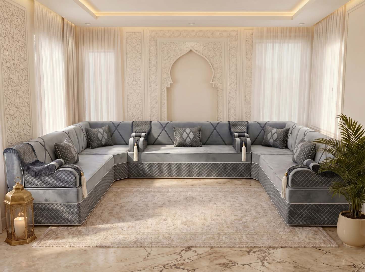Minimalist Arabic Seating