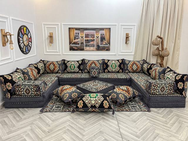 Middle Eastern Black Seating